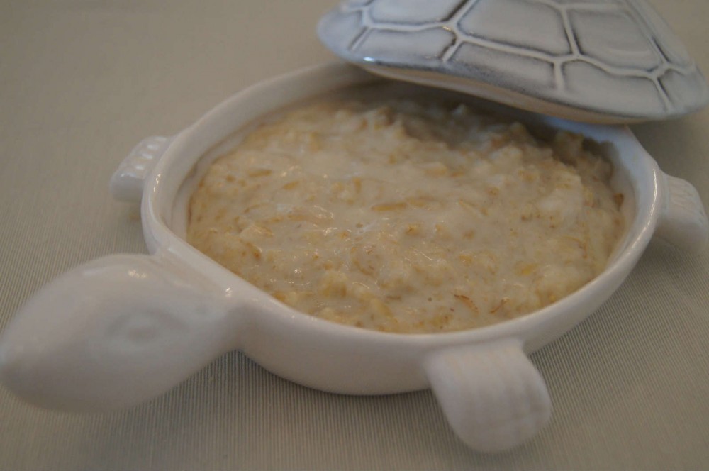 mingau de aveia