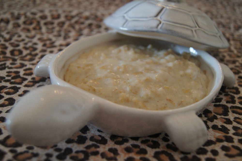 mingau de aveia