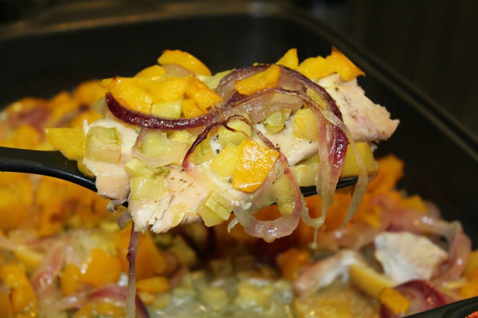 peixe assado com legumes light 12