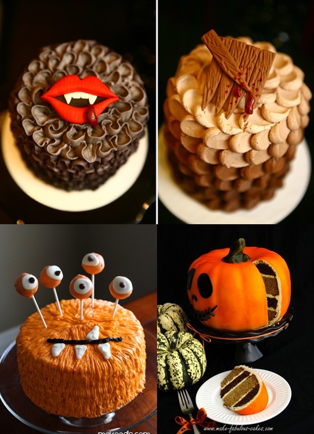 Halloween Cupcakes e bolos 8
