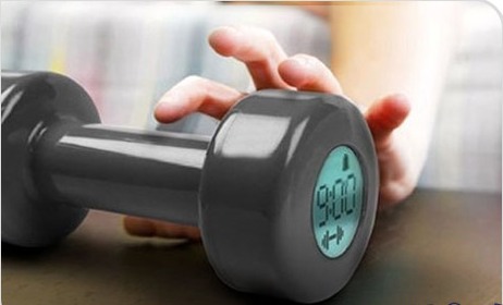 despertador fitness haltere blog cuca 9
